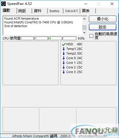 SpeedFan win10中文版